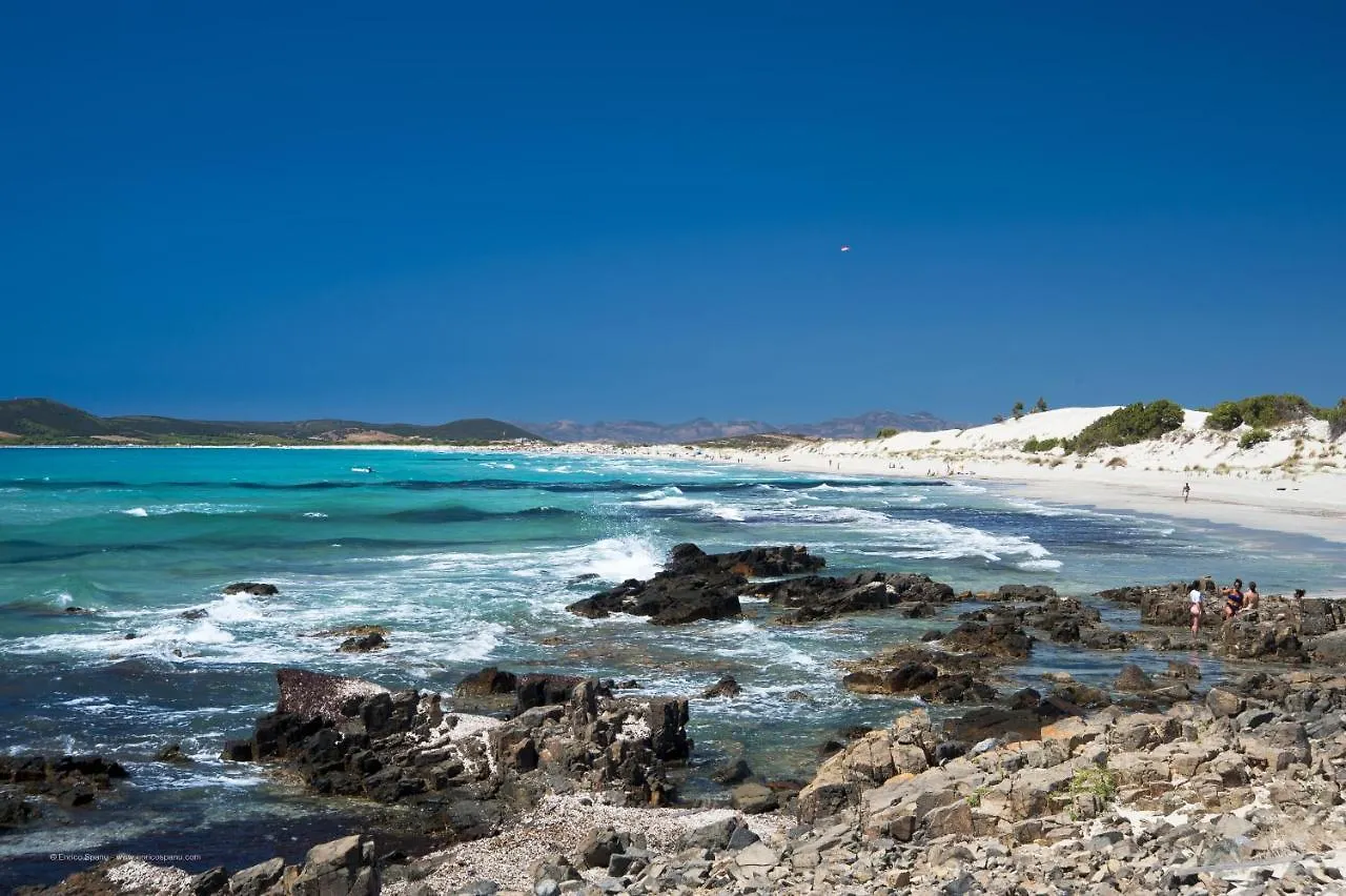 Ξενοδοχείο με διαμερίσματα Villa Aquamarina Pintadera Rossa Porto Pino