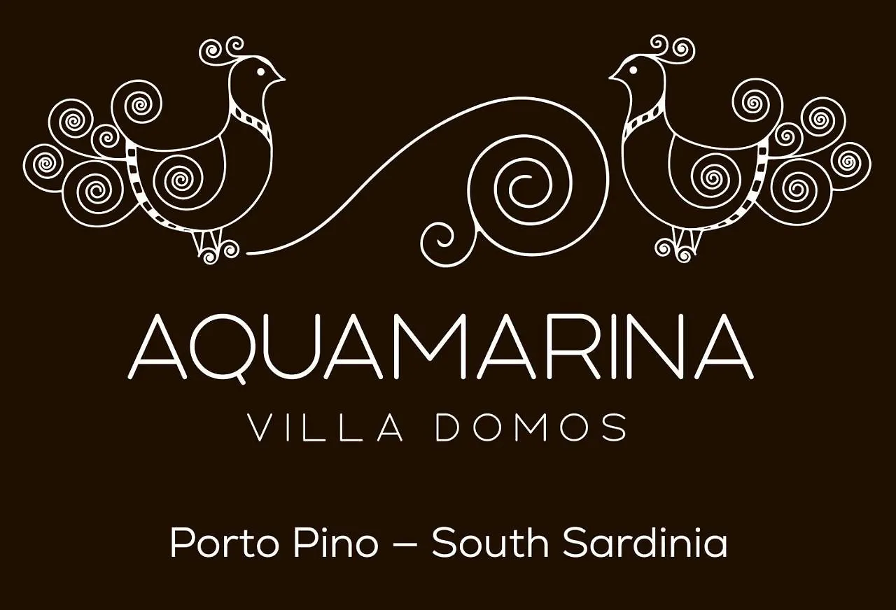 Villa Aquamarina Pintadera Rossa Porto Pino İtalya