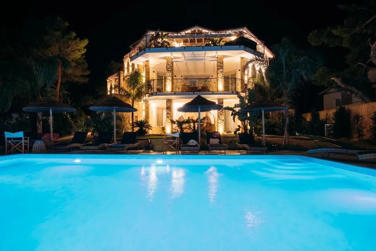 Apart Otel Villa Aquamarina Pintadera Rossa Porto Pino İtalya