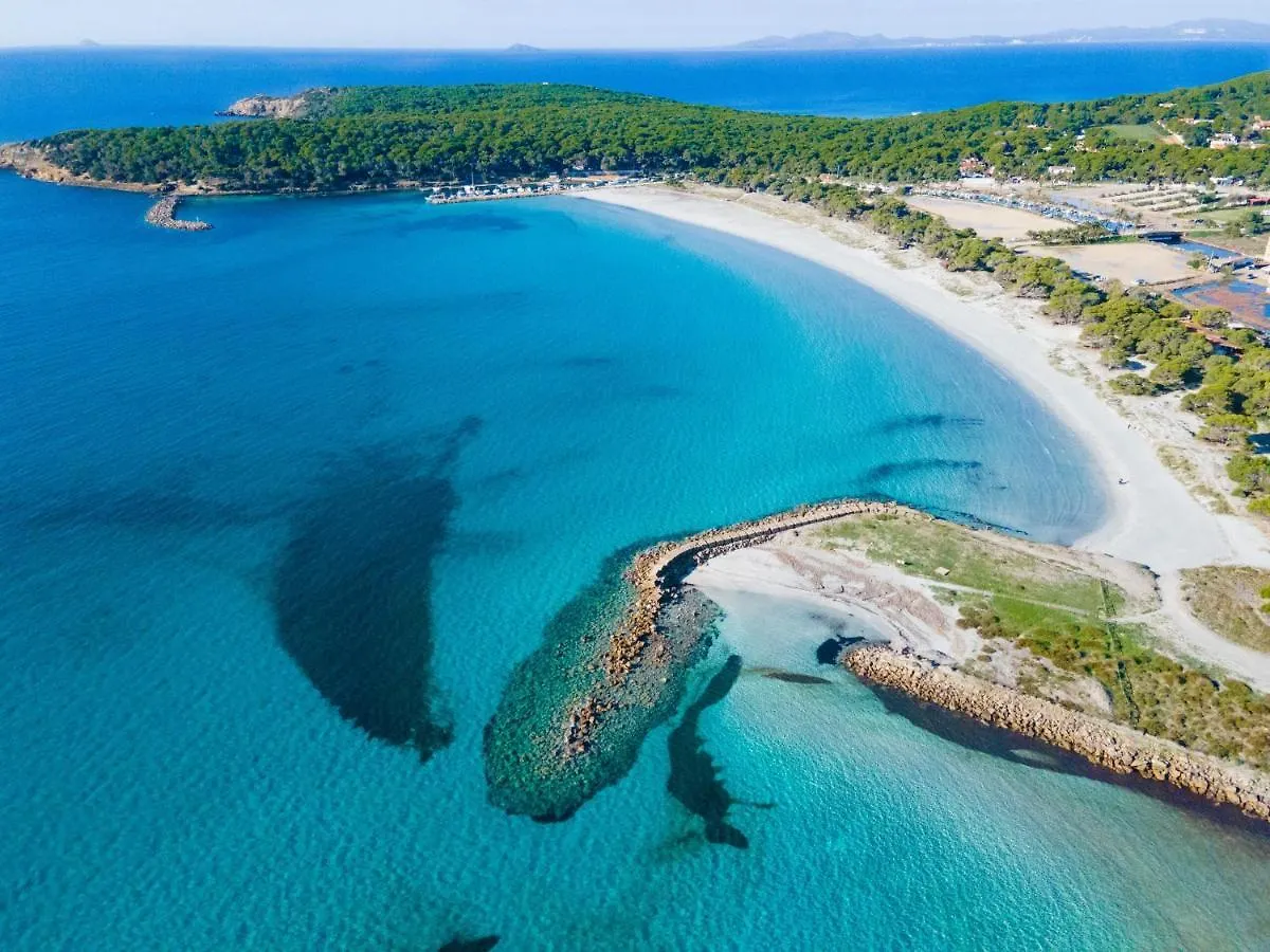 Villa Aquamarina Pintadera Rossa Porto Pino İtalya