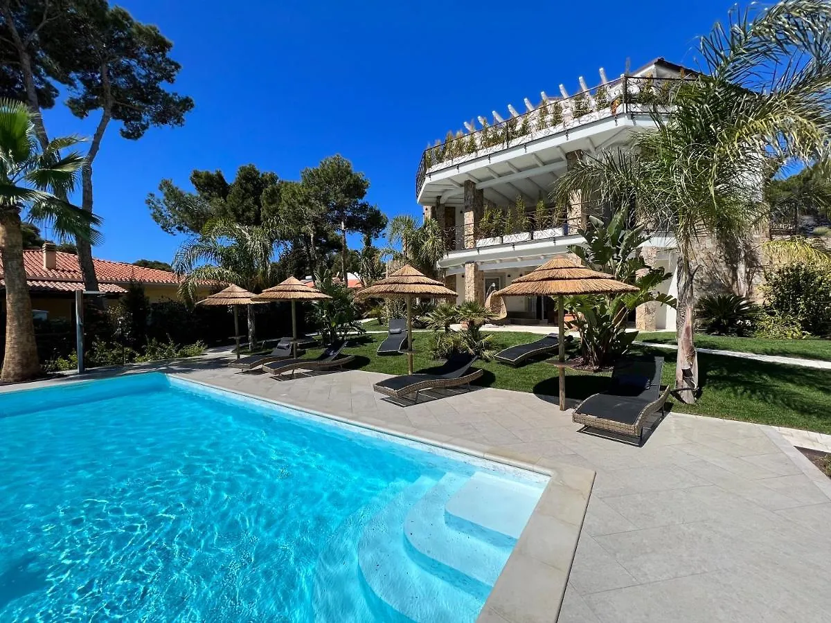 Ξενοδοχείο με διαμερίσματα Villa Aquamarina Pintadera Rossa Porto Pino